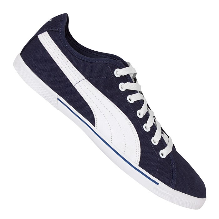 Puma-Benecio-Canvas-Navy-White-Gr-43-uNP-ab-29-99-Neu